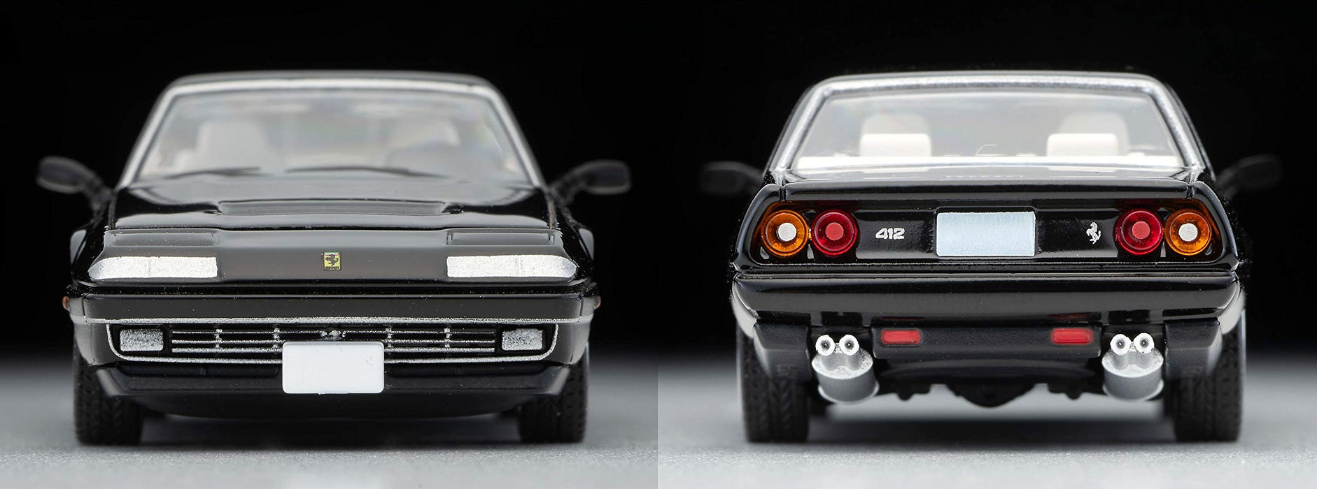 Tomytec Tomica Limited Vintage Neo 1/64 Scale Black Ferrari 412 Finished Model- Japan Figure Store - #1 Bring To You The Best Japanese Goods