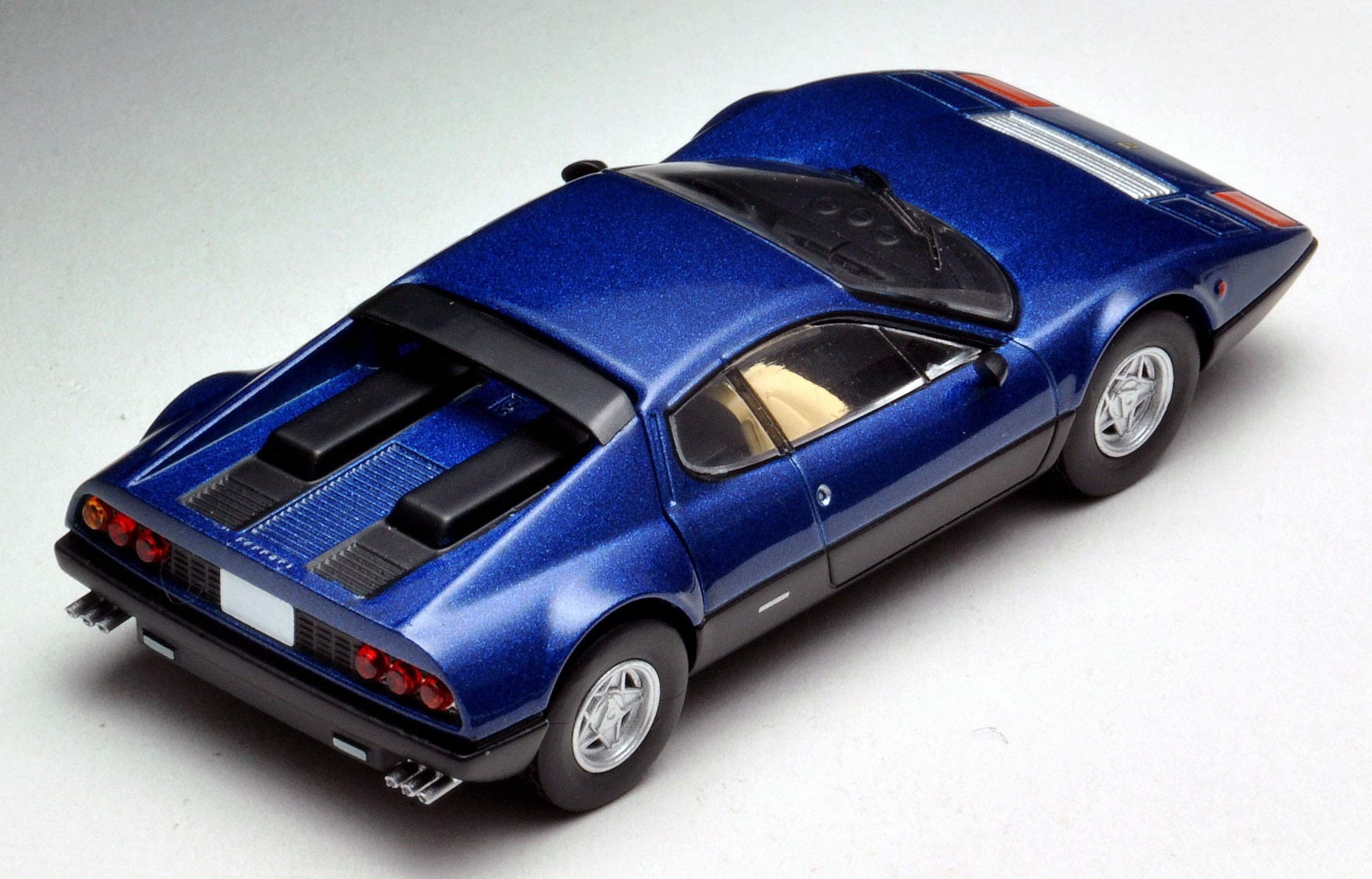 Tomytec Tomica Limited Vintage Neo Ferrari 365 GT4 BB Blue/Black 1/64 Scale Model- Japan Figure Store - #1 Bring To You The Best Japanese Goods