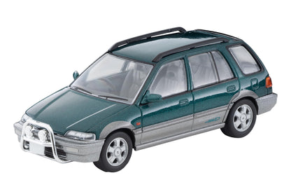 Tomica Limited Vintage Neo Lv-N293B Honda Civic Shuttle Beagle Green/Gray 94- Japan Figure Store - #1 Bring To You The Best Japanese Goods