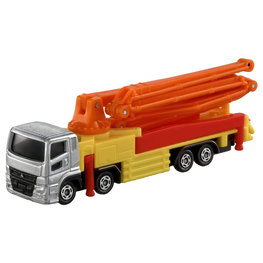 Takara Tomy Tomica Long Type Mitsubishi Fuso Super Great Concrete Pump Truck Plastic Trucks- Japan Figure Store - #1 Bring To You The Best Japanese Goods