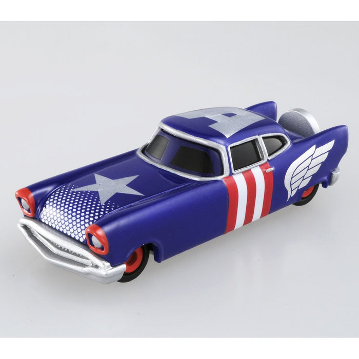 TAKARA TOMY Marvel Tune Tomica Evo.8.0 Missile Yard Captain America 897071- Japan Figure Store - #1 Bring To You The Best Japanese Goods