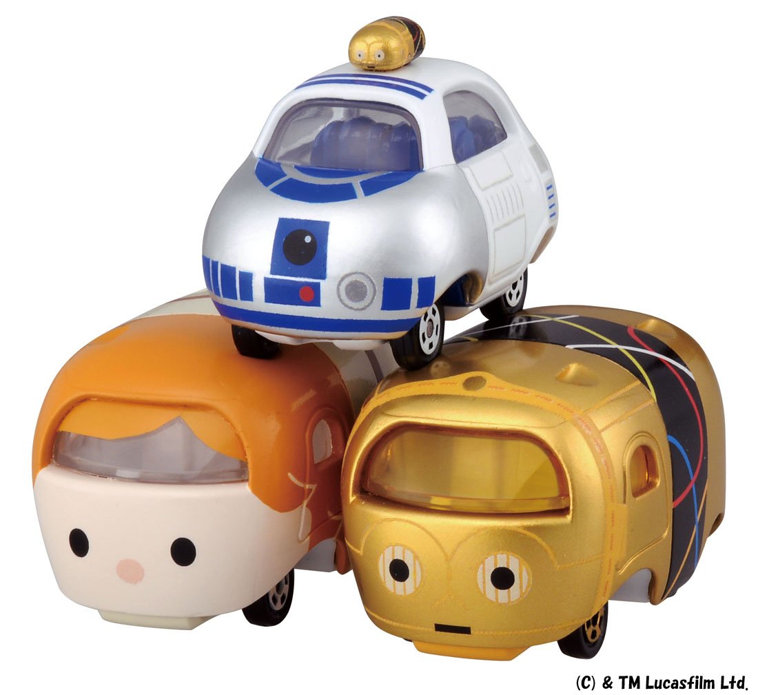 Takara Tomy Tomica Disney Star Wars Star Cars Tsum Tsum C-3Po 872047 Japanese Cute Car Model- Japan Figure Store - #1 Bring To You The Best Japanese Goods