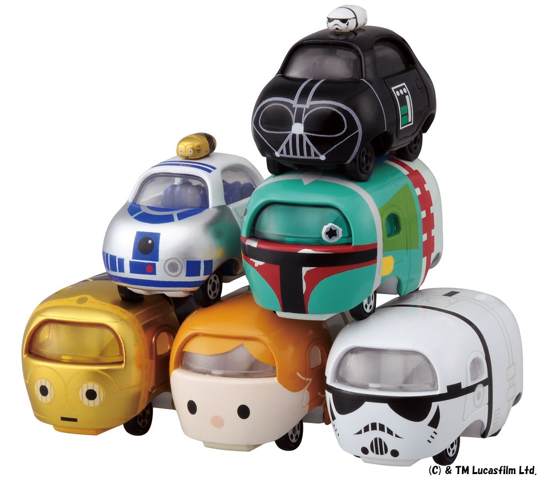 Takara Tomy Tomica Disney Star Wars Star Cars Tsum Tsum C-3Po 872047 Japanese Cute Car Model- Japan Figure Store - #1 Bring To You The Best Japanese Goods