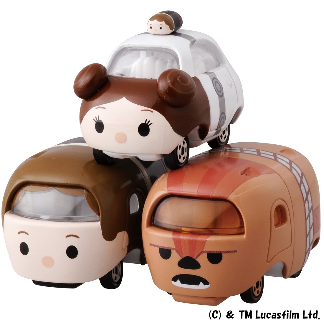 TAKARA TOMY Tomica Disney Star Wars Star Cars Tsum Tsum Leia Organa 872078- Japan Figure Store - #1 Bring To You The Best Japanese Goods