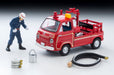 Tomytec Tomikarama Vintage Subaru Sambar Fire Engine Mini Diecast Car and Doll Set- Japan Figure Store - #1 Bring To You The Best Japanese Goods