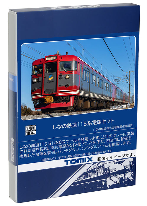 Tomytec Tomix Ho Gauge Shinano Railway 115 Series Model Train Set HO-9092- Japan Figure Store - #1 Bring To You The Best Japanese Goods