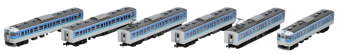 Tomytec Tomix N Gauge 115 1000 Series Nagano Color Model Train Set 92830- Japan Figure Store - #1 Bring To You The Best Japanese Goods