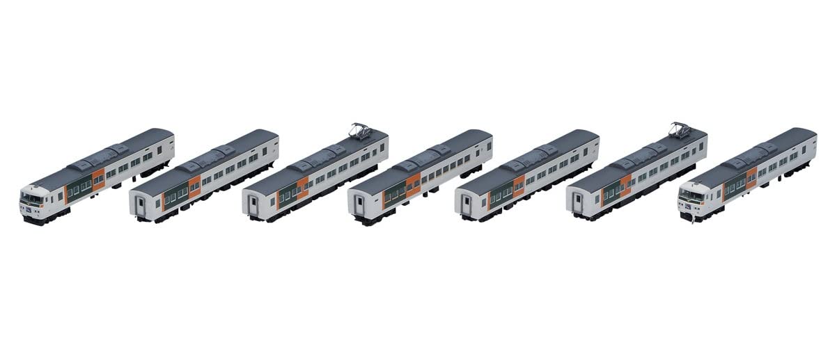 Tomytec Tomix N Gauge 185-200 Series Train Dancer New Paint 7 Car Railway Model Set- Japan Figure Store - #1 Bring To You The Best Japanese Goods