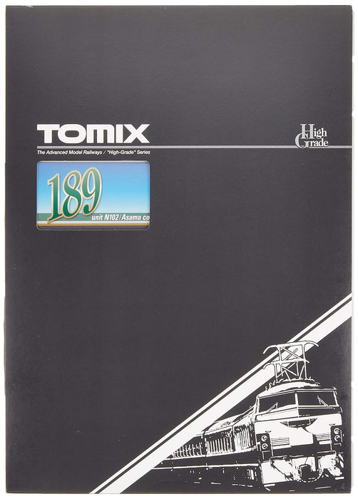 Tomytec Tomix N Gauge Asama Color 6 Car Set - 189 Series N102 Model Train 98637- Japan Figure Store - #1 Bring To You The Best Japanese Goods