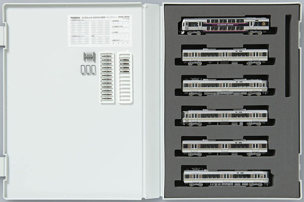 Tomytec Tomix Marine Liner 6-Car Set N Gauge 223-5000 Series Railway Model Train- Japan Figure Store - #1 Bring To You The Best Japanese Goods