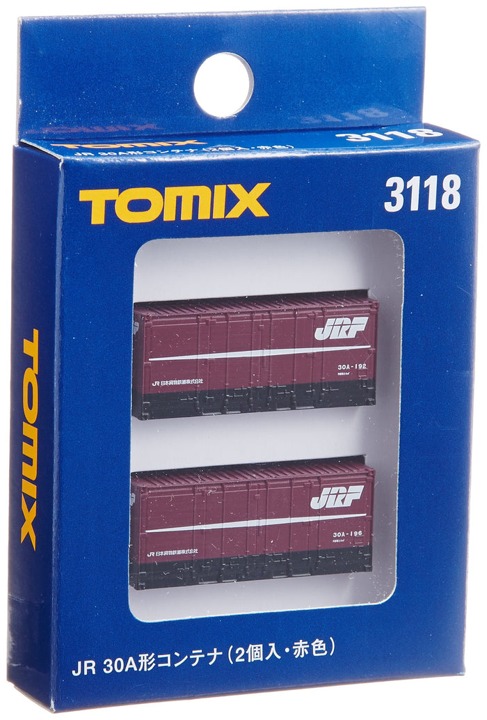 Tomytec Tomix N Gauge 30A 2-Piece Red Container 3118 Railway Model Supplies- Japan Figure Store - #1 Bring To You The Best Japanese Goods