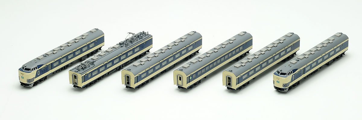 Tomytec Tomix N Gauge 583 Series Basic Set - Model Railway Train 98625- Japan Figure Store - #1 Bring To You The Best Japanese Goods