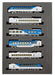 Tomytec Tomix N Gauge Kinki Nippon 50000 Series Shimakaze Set of 6 Train Cars- Japan Figure Store - #1 Bring To You The Best Japanese Goods