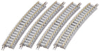 Tomytec Tomix N Gauge Curved Rail Set of 4 C391-15-Pc F 1865 Railway Model Supplies- Japan Figure Store - #1 Bring To You The Best Japanese Goods