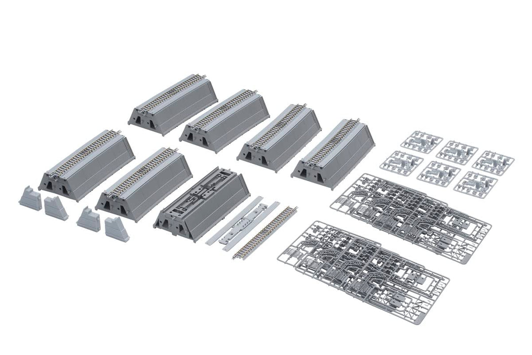 Tomix N Gauge Embankment Large Curve S-Shaped Rail Set 91045 Model Railroad Supplies- Japan Figure Store - #1 Bring To You The Best Japanese Goods