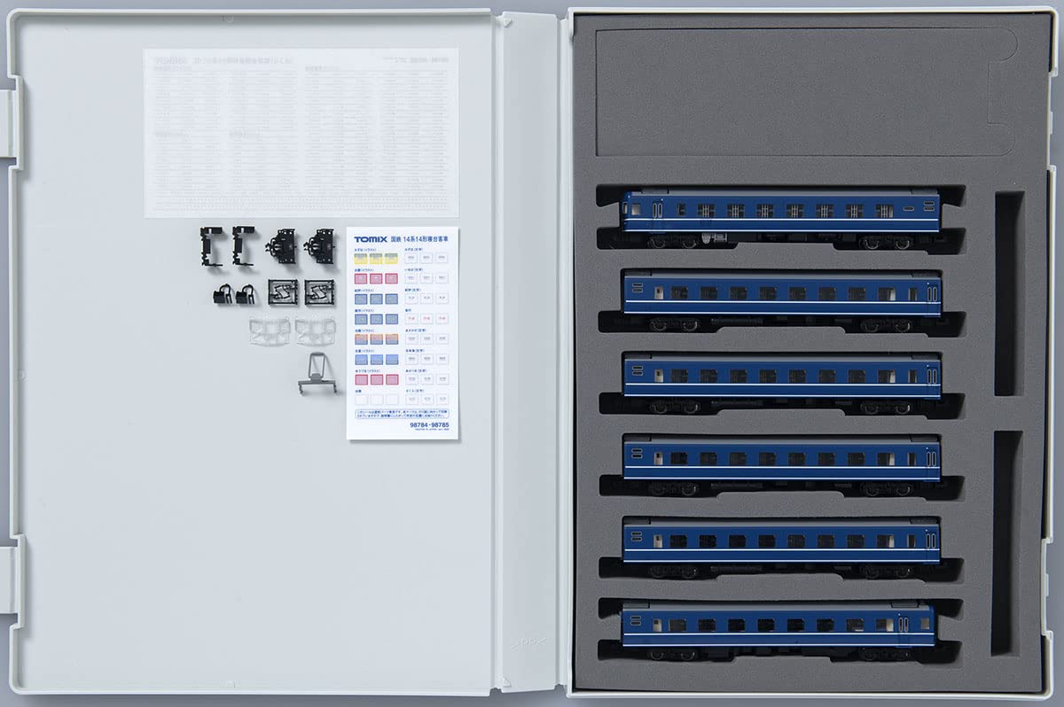 Tomytec Tomix N Gauge JNR 14 Series Sakura Addition Set 98785 - Railway Model Passenger Car- Japan Figure Store - #1 Bring To You The Best Japanese Goods