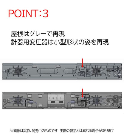 TOMIX 98795 Jnr Series 485-1500 Limited Express Hatsukari 6 Cars Set N Scale- Japan Figure Store - #1 Bring To You The Best Japanese Goods
