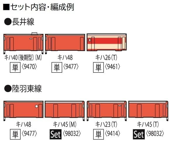 Tomytec N Gauge Jnr Kiha48 1500 Diesel Car 9477- Japan Figure Store - #1 Bring To You The Best Japanese Goods