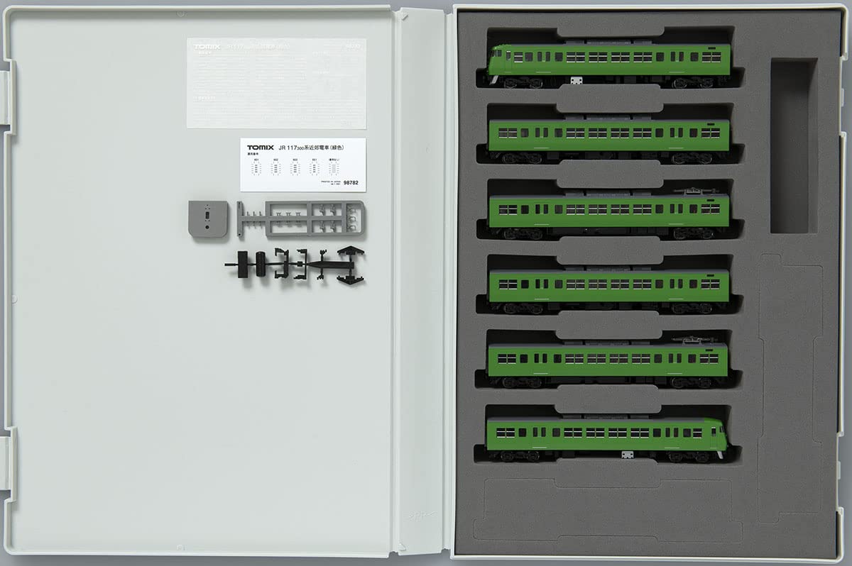 Tomytec Tomix N Gauge Green Set 98782 Jr 117 300 Series Railway Model Train- Japan Figure Store - #1 Bring To You The Best Japanese Goods