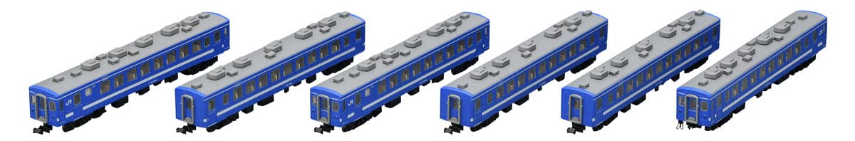 Tomytec Tomix JR 50 5000 Series Blue N Gauge Railway Model Passenger Car 98780- Japan Figure Store - #1 Bring To You The Best Japanese Goods