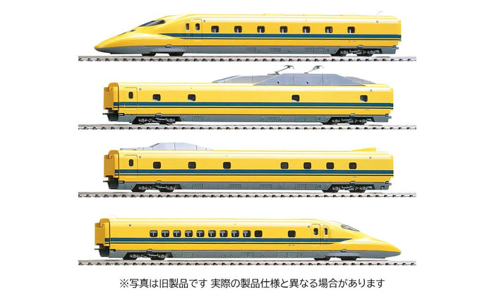 TOMIX 98480 Jr Type 923 Shinkansen Electric Track Comprehensive Test Vehicle Doctor Yellow 4 Cars Set N Scale- Japan Figure Store - #1 Bring To You The Best Japanese Goods
