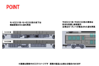 Tomix 98515 Jr Series E231-1000 Tokaido Line/Renewed Car 4 Cars Set A N Scale- Japan Figure Store - #1 Bring To You The Best Japanese Goods