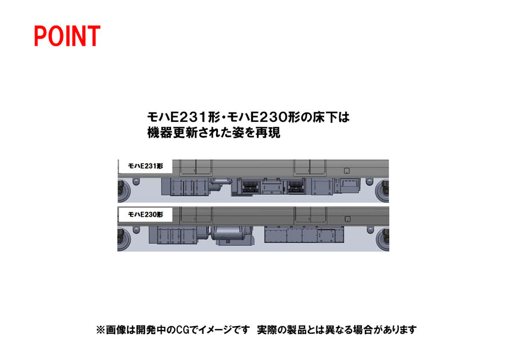 Tomix 98516 Jr Series E231-1000 Tokaido Line/Renewaled Car 5 Cars Set B N Scale- Japan Figure Store - #1 Bring To You The Best Japanese Goods