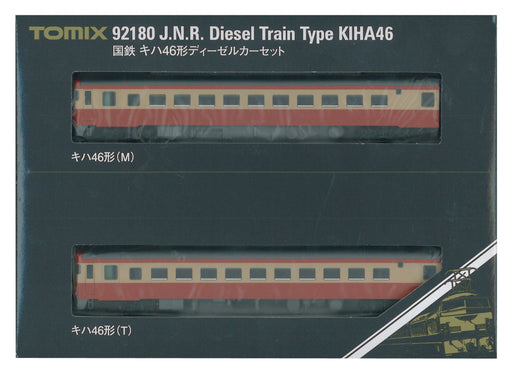 Tomytec Tomix N Gauge Kiha46 Model Diesel Car Set 92180 - Railway Collection- Japan Figure Store - #1 Bring To You The Best Japanese Goods