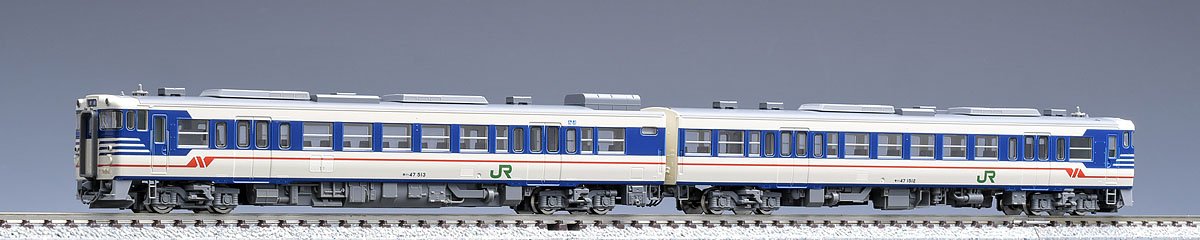 Tomytec Tomix N Gauge Kiha47 500 Niigata Blue Diesel Railway Model Set 98018- Japan Figure Store - #1 Bring To You The Best Japanese Goods