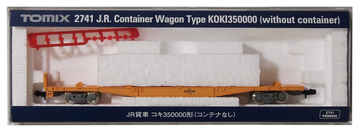 Tomytec Tomix N Gauge Koki350000 Model Freight Car No Container 2741 Railway- Japan Figure Store - #1 Bring To You The Best Japanese Goods