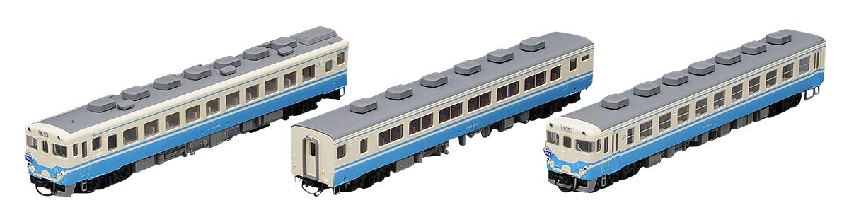 Tomytec Tomix N Gauge Kiha58 Series 3 Car Diesel Railway Model Set Jr Shikoku Color- Japan Figure Store - #1 Bring To You The Best Japanese Goods