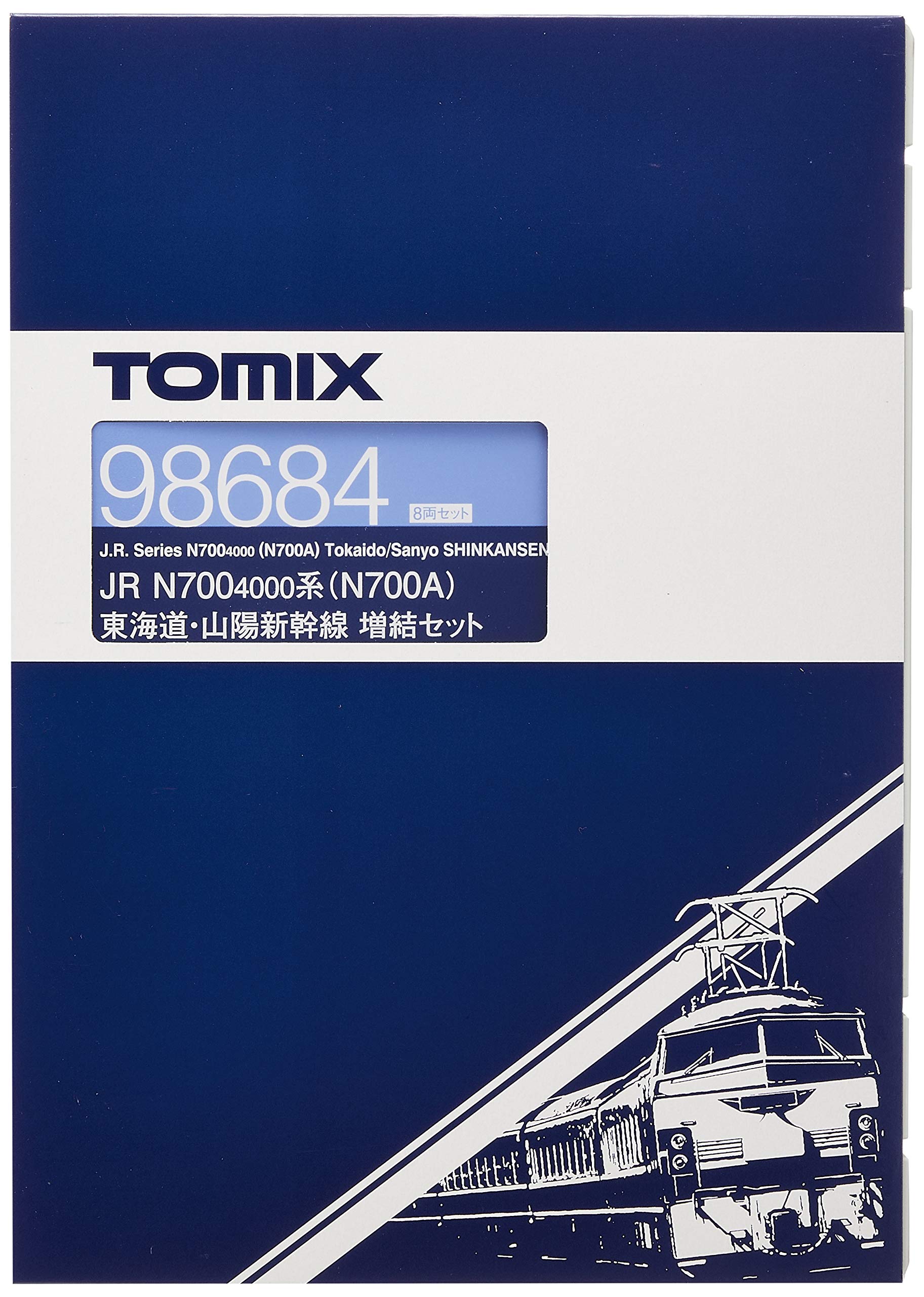 Tomytec Tomix N Gauge N700A 4000 Series Extension Set 8-Cars Railway Model Train- Japan Figure Store - #1 Bring To You The Best Japanese Goods