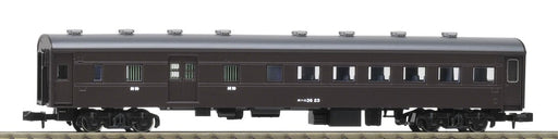 Tomytec Tomix N Gauge Ohani 36 Brown Passenger Car - 9509 Model Railway- Japan Figure Store - #1 Bring To You The Best Japanese Goods