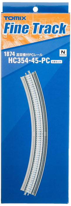 Tomytec Tomix N Gauge 4 Set Viaduct HC354-45-PC Rail 1874 Railway Model Supplies- Japan Figure Store - #1 Bring To You The Best Japanese Goods