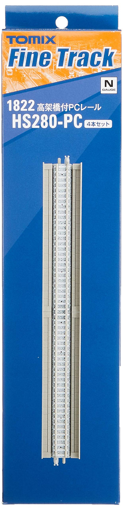 Tomytec Tomix N Gauge 4 Set HS280-PC Rail with Viaduct 1822 Model Railway Supplies- Japan Figure Store - #1 Bring To You The Best Japanese Goods