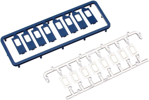 Tomytec Tomix N Gauge Replacement Door Set with H Rubber Windows Blue 8pcs for Model Railways- Japan Figure Store - #1 Bring To You The Best Japanese Goods