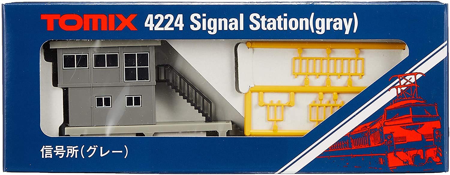 Tomytec Tomix Railway Model Supplies N Gauge Signal Station 4224 Gray- Japan Figure Store - #1 Bring To You The Best Japanese Goods