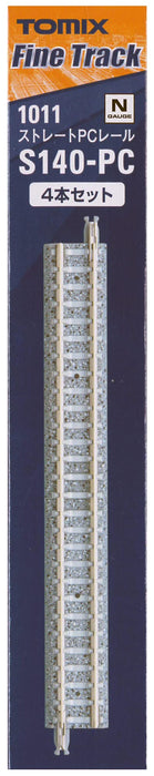 Tomytec Straight PC Rail S140-PC Set of 4 Tomix N Gauge 1011 Model Railway Supplies- Japan Figure Store - #1 Bring To You The Best Japanese Goods