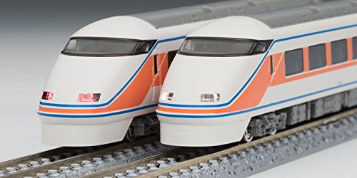 Tomytec Tomix N Gauge Tobu 100 Series Spacia 6-Car Railway Model Train Sunny Coral Orange- Japan Figure Store - #1 Bring To You The Best Japanese Goods