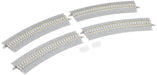 Tomytec Tomix N Gauge Wide Pc Approach Rail 4-Piece Set Railway Model Supplies- Japan Figure Store - #1 Bring To You The Best Japanese Goods
