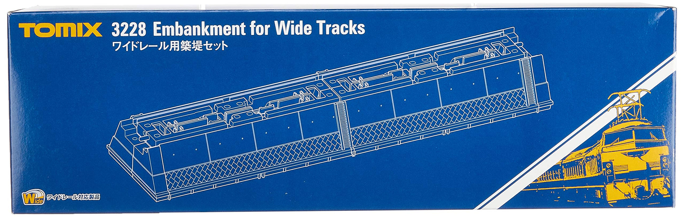 Tomytec Tomix N Gauge Wide Rail Embankment Set 3228 for Railway Models- Japan Figure Store - #1 Bring To You The Best Japanese Goods
