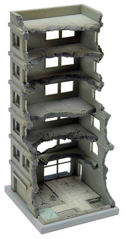 TOMYTEC Dcm02 Diocolle Combat Destroyed Building A 1/144 Scale Kit- Japan Figure Store - #1 Bring To You The Best Japanese Goods
