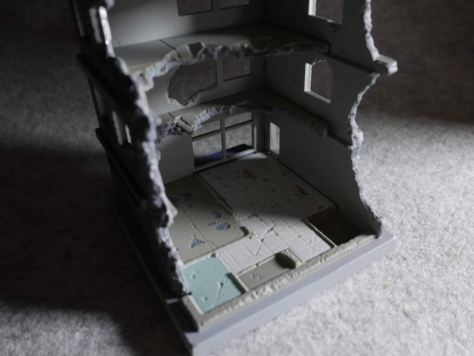 TOMYTEC Dcm02 Diocolle Combat Destroyed Building A 1/144 Scale Kit- Japan Figure Store - #1 Bring To You The Best Japanese Goods