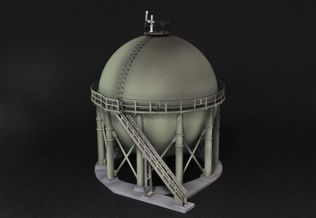 TOMYTEC Dcm08 Diocolle Combat 1/144 War-Damaged Manufacturing Plant A Propane Storage Tank Plastic Model- Japan Figure Store - #1 Bring To You The Best Japanese Goods