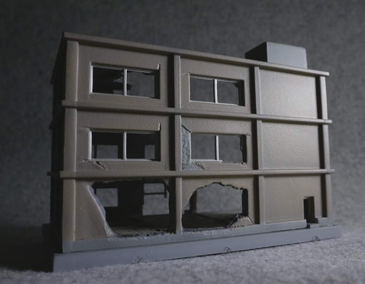 TOMYTEC Dcm03 Diocolle Combat Destroyed Building B 1/144 Scale Kit- Japan Figure Store - #1 Bring To You The Best Japanese Goods