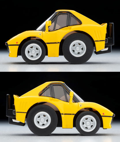 Tomytec Ferrari GTO Yellow Finish ChoroQ Zero Z-82C Model Car- Japan Figure Store - #1 Bring To You The Best Japanese Goods