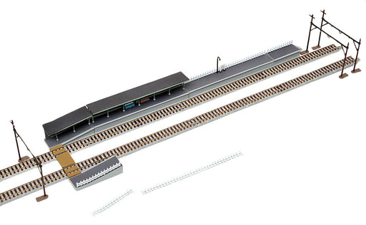 Tomytec Geocolle Building Collection 020-2 Double Track Station Set 2 Diorama Supplies- Japan Figure Store - #1 Bring To You The Best Japanese Goods