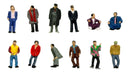 Tomytec Human Scenery Collection - Geocolle 121 People Red Light District B Diorama Supplies- Japan Figure Store - #1 Bring To You The Best Japanese Goods