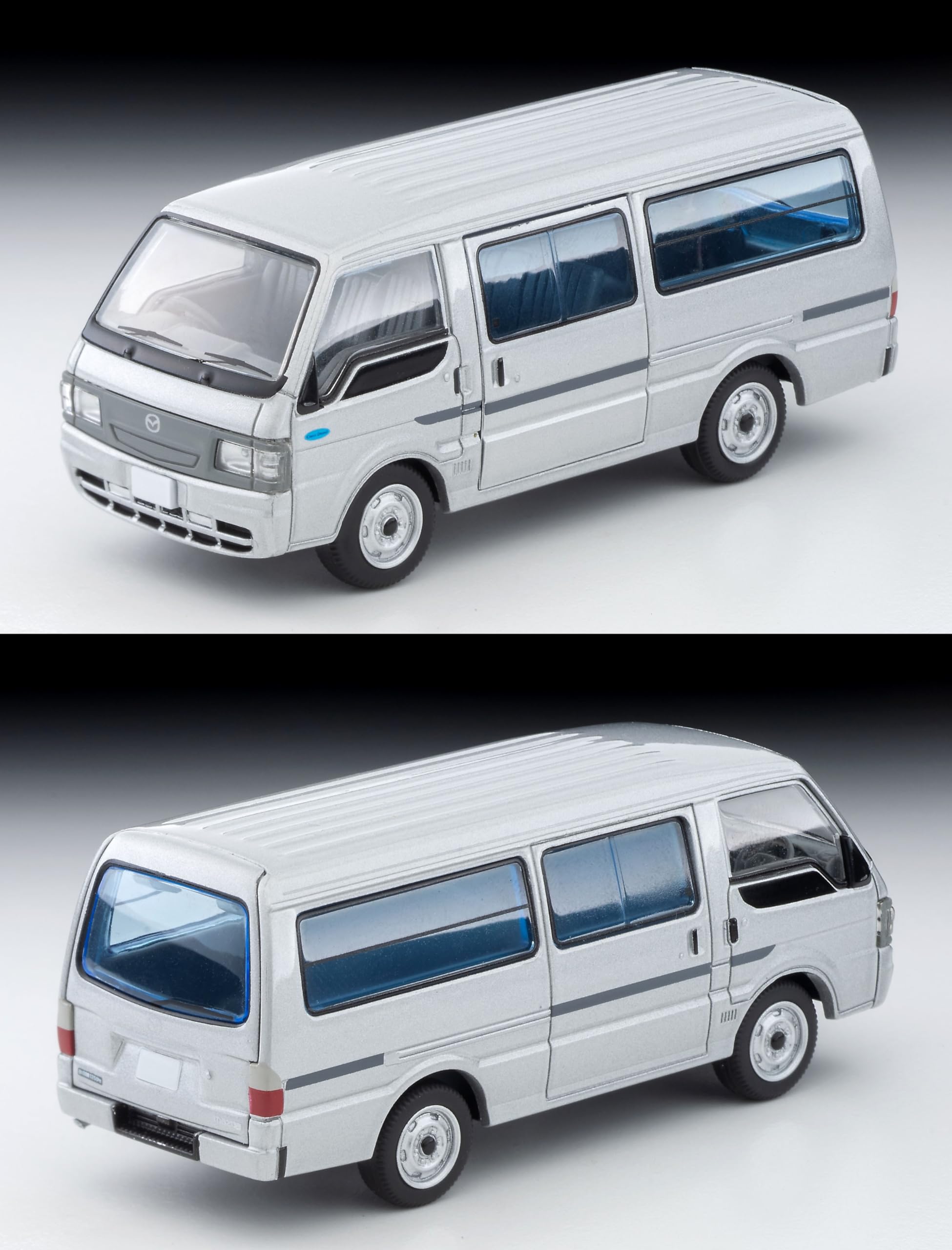 Tomytec 1/64 Scale 2004 Mazda Bongo Van - Silver Lv-N310A Vintage Neo Series- Japan Figure Store - #1 Bring To You The Best Japanese Goods