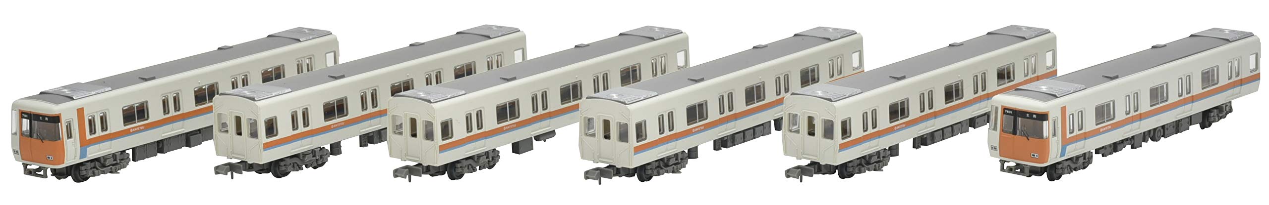 TOMYTEC - Kintetsu Railway Series 7000 6 Cars Set - N Scale- Japan Figure Store - #1 Bring To You The Best Japanese Goods